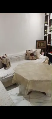 a bedroom with two mattresses on the floor at Amir's home in Meknès