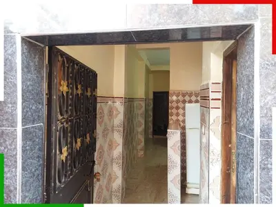 an entrance to a room with a door in a building at Cozy Apartment Near Ouzoud Waterfalls in Azilal