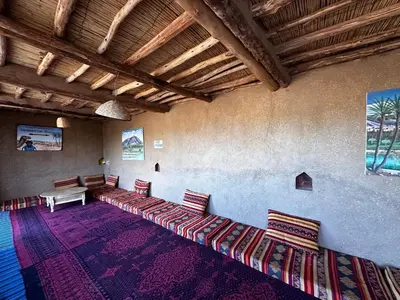 a room with aasteryasteryasteryasteryasteryasteryasteryasteryasteryasteryasteryastery at Desert Tours & Camp Chraika in Mhamid