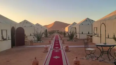 Gallery image of Sahara Tours luxury camp in Merzouga