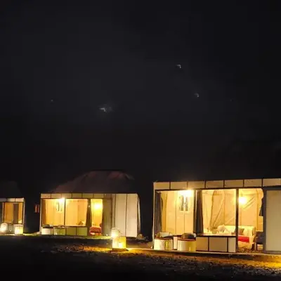 Typical Luxury Desert Camp