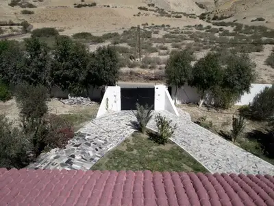 a view from the roof of a house at BELLE MAISON AU COEUR DES MONTAGNES DE TAZA à moins de 10 minutes de l'AGORA PARK in Taza