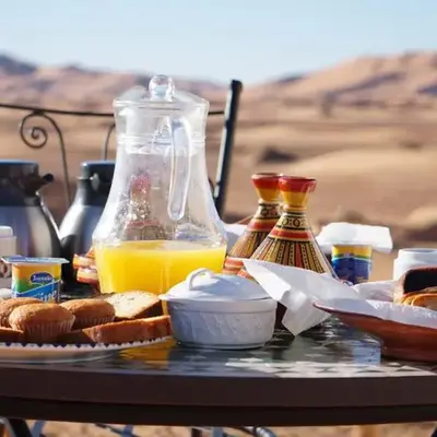 Sleeping in a Luxury tent in Merzouga desert