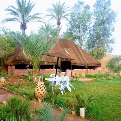 Paradise in the southern desert Morocco