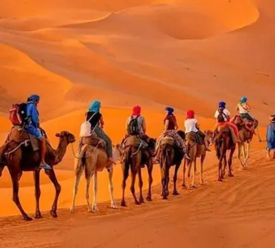 Gallery image of Desert Berber Fire-Camp in Merzouga
