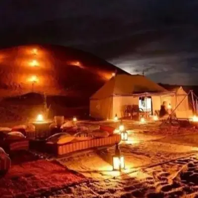 Desert Berber Fire-Camp