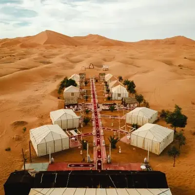 Golden Camel Desert Camp - Merzouga Luxury Camp