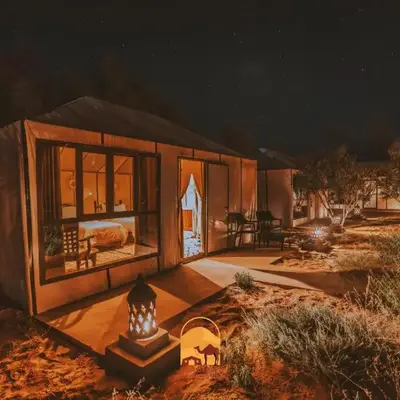 Luxury trek desert camp