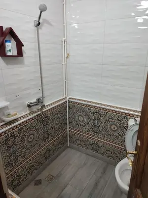 a bathroom with a shower and a toilet at The good stay 2 midelt in Midelt
