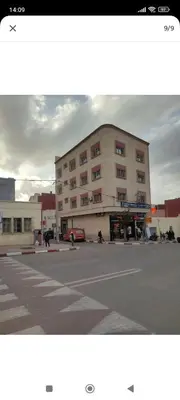 a large building on the side of a street at ESCALE 1midelt in Midelt