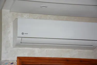a white ceiling with a window in a room at Ozoud high standing appartment in Ouzoud