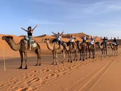 Gallery image of Traveler In Morocco camp in Merzouga