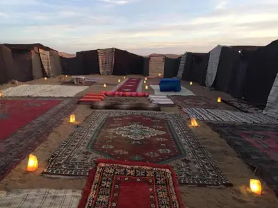 Gallery image of Traveler In Morocco camp in Merzouga